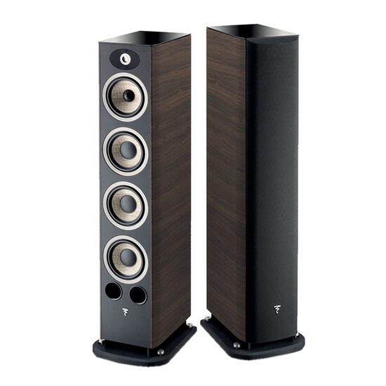 Boxa pasiva de podea Focal Aria 936 Walnut alun - discontinued