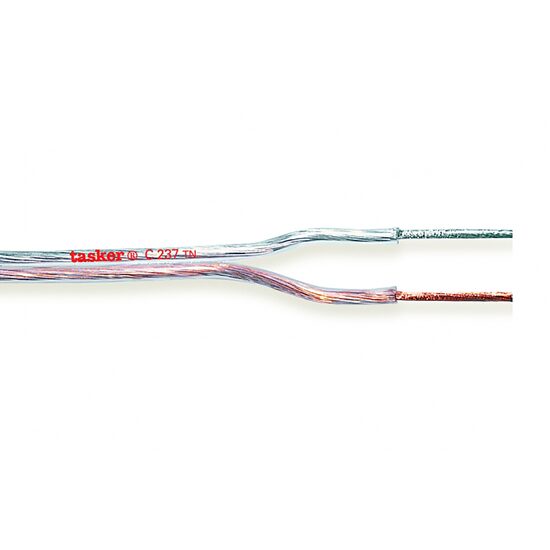 Cablu paralel plat Tasker C237 TN , transparent, 2x1.50, OFC, divizibil