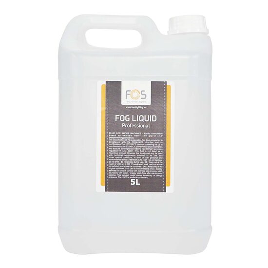Lichid de fum dens Fos Fog Liquid Professional 5L, pe baza de apa