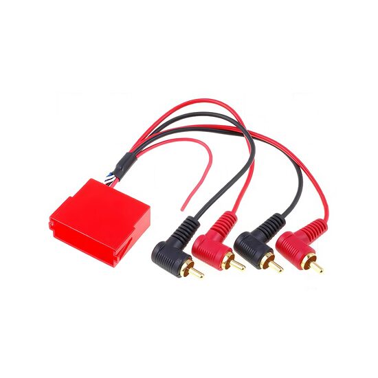Adaptor audio soclu ISO mini > mufa 4xRCA, Audi/VW/Skoda