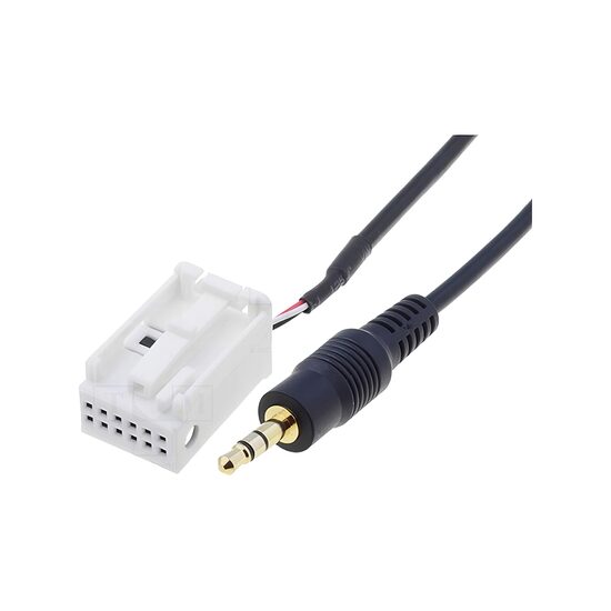 Adaptor Aux Jack 3.5mm, VW, 1.25m, Navigatie RNS-310,RNS-510