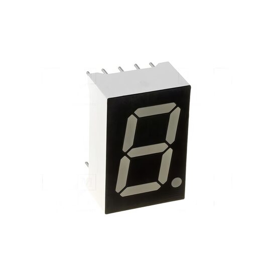 Afisaj LED 7 segmente OPD-S5620LE-BW, 14.2mm, 056", 60mcd