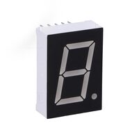 Afisaj LED LSD080BUE-103A, 7 segmente, 20.32mm, 1 semn, rosu