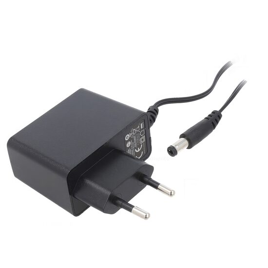 Alimentator pulsatoriu Pos C09100A, 9VDC 1A 9W, mufa 5.5 x 2.1mm