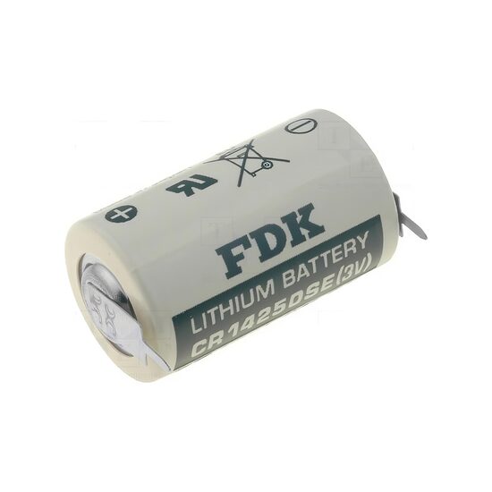 Baterie litiu CR14250 1/2AA 850mAh, nereincarcabila, cablaj, D14.5x25 mm
