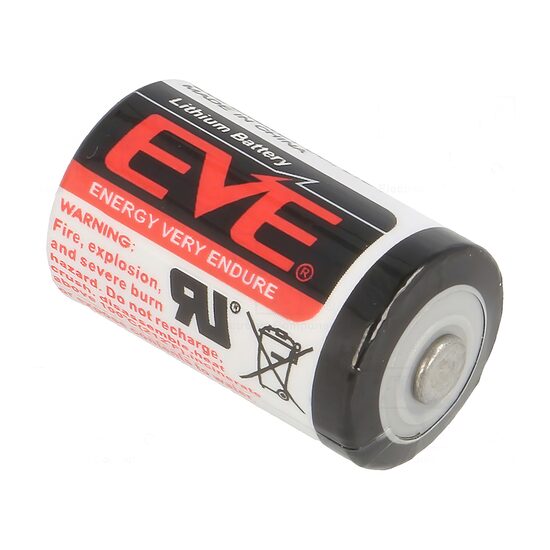 Baterie litiu EVE ER14250/S, 3.6V 1200mAh, 1/2AA