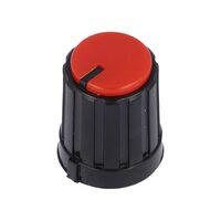 Buton potentiometru rosu GTC6M-13X16-C