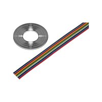 Cablu panglica banda 10x0.22mm2, Cu, litat, neecranat, PVC, 300V