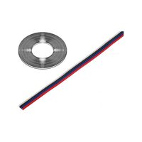 Cablu panglica banda 4x0.35mm2, Cu, litat, neecranat, PVC, 150V