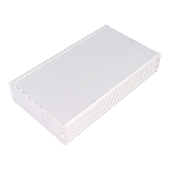 Carcasa aluminiu 160x94x32 mm, cu panou