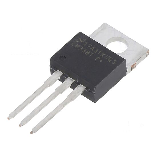 Circuit integrat LM338T: stabilizator de tensiune regrablil 1.2-32V 5A, TO220