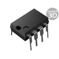 Circuit integrat VIPER12ADIP-E: driver, buck, buck-boost, flyback, 730V 0.4A, DIP8