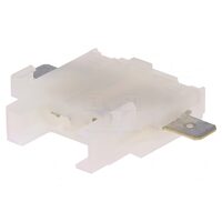 Clema siguranta Unival 19mm, 21A terminale cu conectori 6.3mm