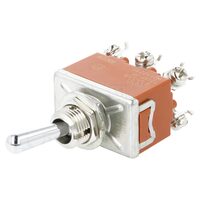 Comutator basculant, 3 pozitii, DP3T, ON-OFF-ON, 15A/250VAC