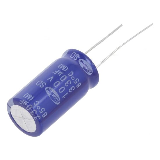Condensator electrolitic 330uf/100V
