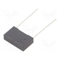 Condensator polipropilena 100nF/310VAC X2, 18x11x5mm, gri