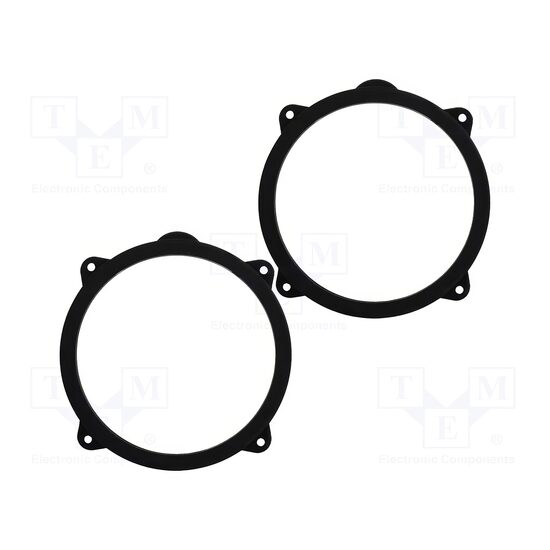 Distantiere difuzoare auto MDF 165 mm , Alfa Romeo, usi fata, spate, 30mm