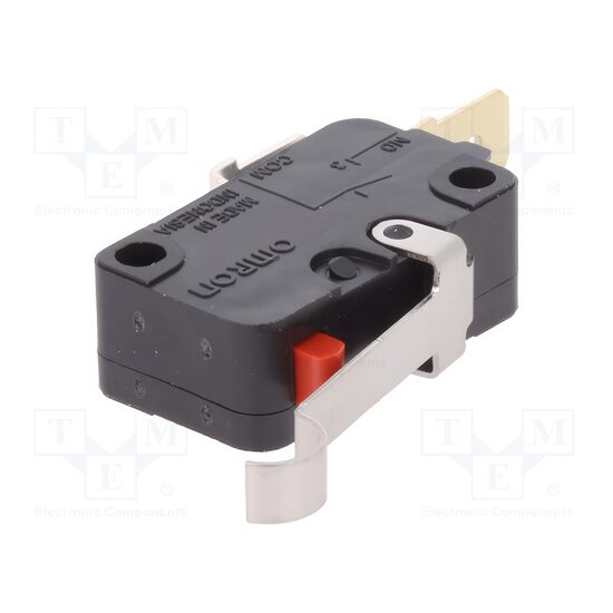 Limitator microintrerupator cu maneta si rola DRV-164M-3C5 16A/250V 24.1mm