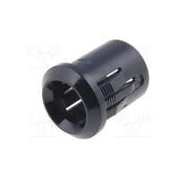 Montura pentru LED RTF-8080, 8mm, plastic, convex