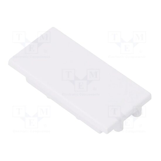 Obturator pt.LED profile; alba; ABS; Nr.buc: 2; VARIO30-04