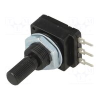 Potentiometru axial 1M 16PMI, singura tura, 60mW, 6mm