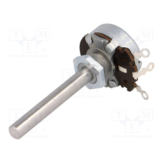 Potentiometru axial singura tura 2k5 2.5kOhm 4W 6mm AB Elektronik 3104606793
