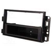 Rama adaptoare cadru radio 2DIN RAM-40.203 2 ISO, Chevrolet, sertar, neagra