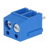 Regleta de conexiuni 2 piste DG300-5.0-2P12, 90 grade, 2.5mm2