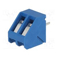 Regleta de conexiuni 2 piste DG330-5.0-2P12, 45 grade, 2.5mm2