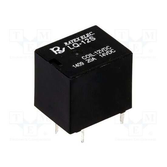 Releu electromagnetic auto SPDT 12VDC 20A