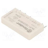 Releu electromagnetic Finder SPDT , 12VDC, 6A/250VAC, 6A/30VDC