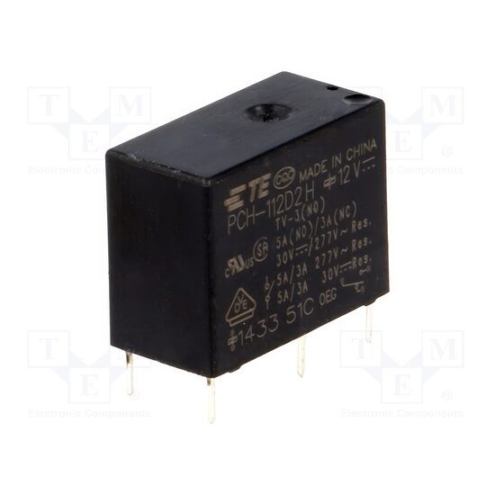 Releu electromagnetic SPDT 12V/10A