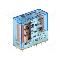 Releu electromagnetic SPDT 40.61.7.024.202: Ubobina 24V, 250VAC 16A