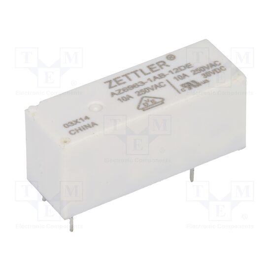Releu electromagnetic SPST-NO 12VDC 10A/250V