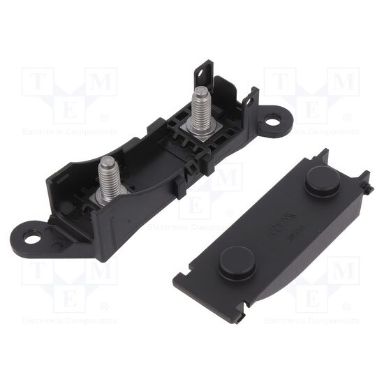 Soclu siguranta MEGAVAL cu protectie 68.6mm, insurubare, cu impingere, 1 pista