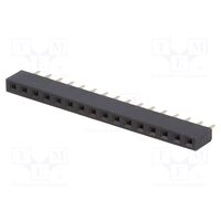 Soclu sir pini mama 16 pini drept 2.54mm