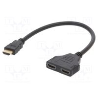 Splitter video pasiv HDMI Gembird DSP-2PH4-04, 1 x "in" - 2 x "out"