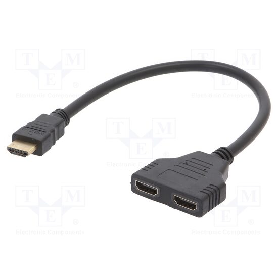 Splitter video pasiv HDMI Gembird DSP-2PH4-04, 1 x "in" - 2 x "out"