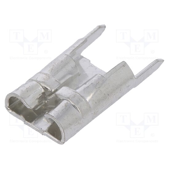 Terminal plat mama 3867F.68, THT, 6.3 x 0.8mm