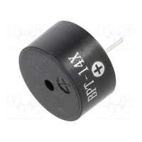 Traductor de sunet, buzzer piezo BPT-14X, 7mA, THT