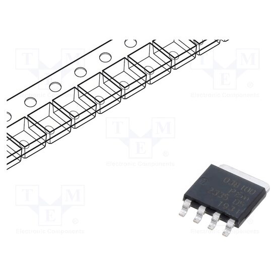 Tranzistor N-MOSFET unipolar 100V 21.3A Nexperia