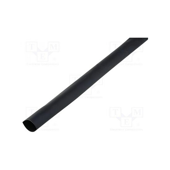 Tub termocontractibil CB-HFT 8mm 4:1, negru