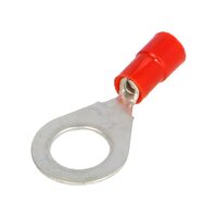 Varf inelar M8 8.3mm, 0.25-1.5mm2, crimpat, pe cablu, izolat