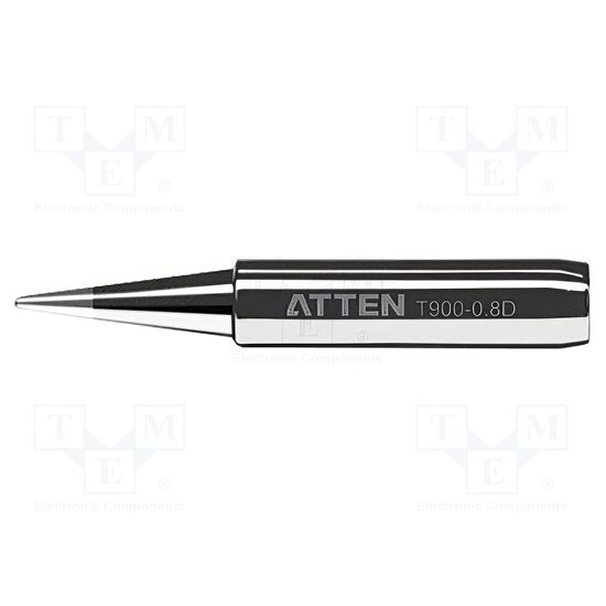 Varf letcon conic 0.8x0.6mm, ciocan de lipit, statie de lipit Atten, AT-937A, AT-980E, ST-2065D