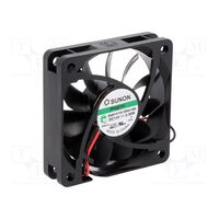 Ventilator axial DC 12V, 60x60x15mm, 21,46m3/h, 14.5dBA