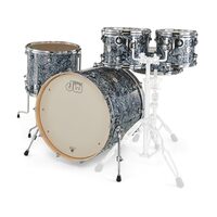 Set tobe acustice DW Design Shell Pack Silver Slate Marine DDFP2215GP