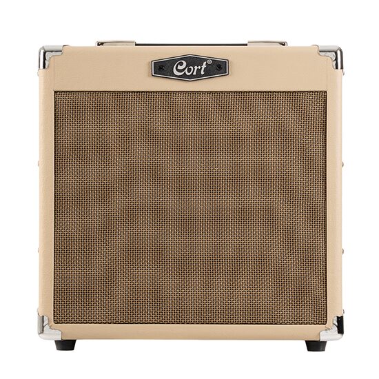 Amplificator combo chitara electrica Cort CM15R, white sand