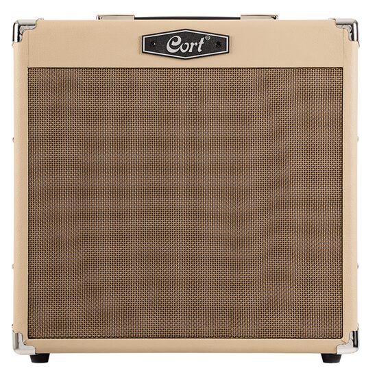Amplificator combo chitara electrica Cort CM30R, white sand