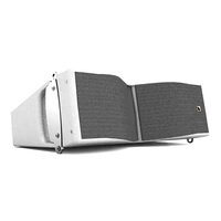 Boxa pasiva 2 cai L'Acoustics KIVA IIW, WST, 2x6.5'' LF + 1.75 HF, alba