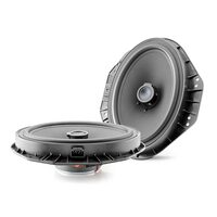 Difuzoare auto Focal Ford IC FORD 690, coaxiale ovale, 2 cai, 6x9 in, dedicate Ford
